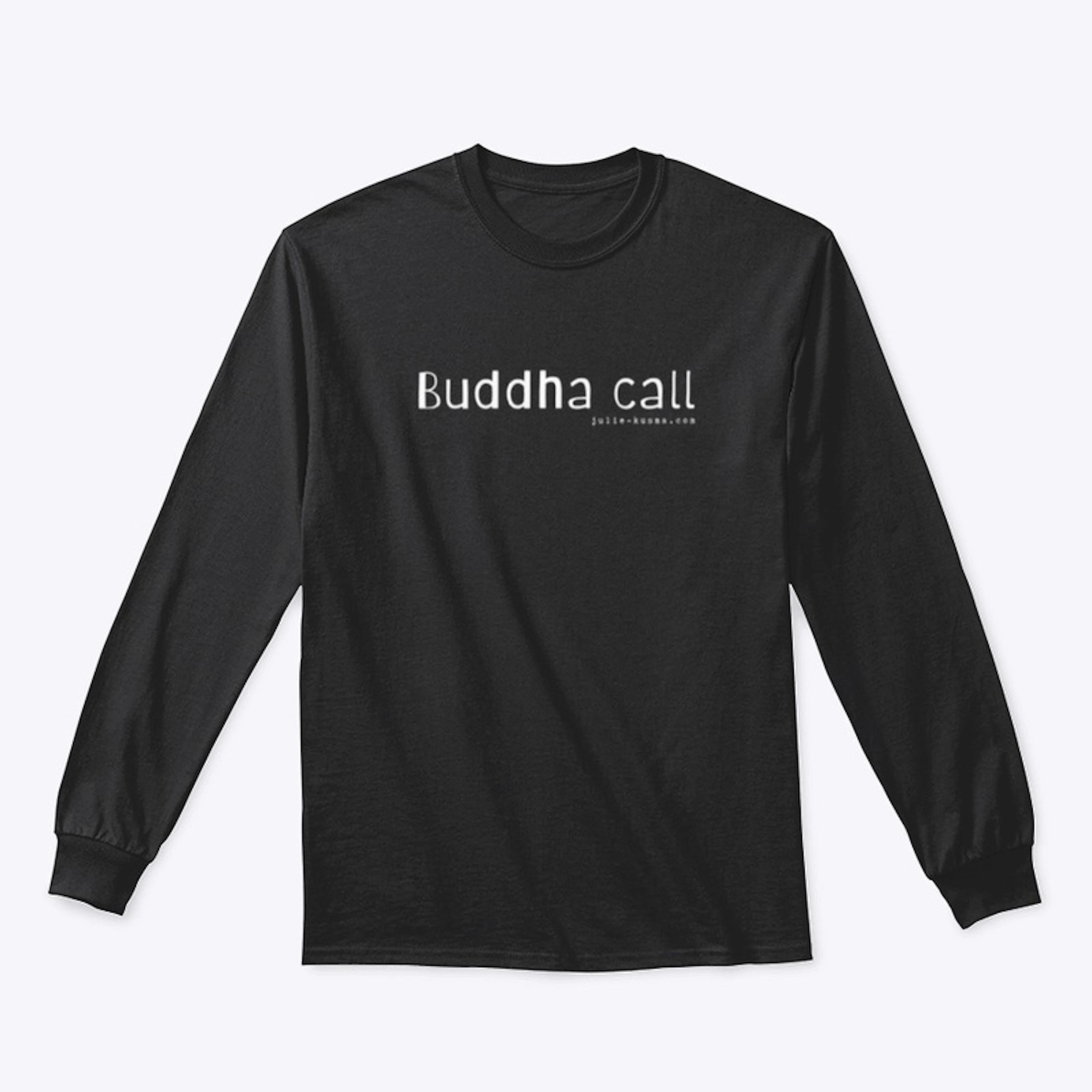 Line Please "Buddha Call" White font